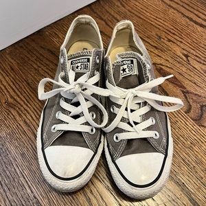 Womens gray converse sneakers